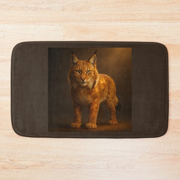 Item preview, Lynx – Silent Ember Watcher Wildlife Art designed and sold by GeoWild Designs.