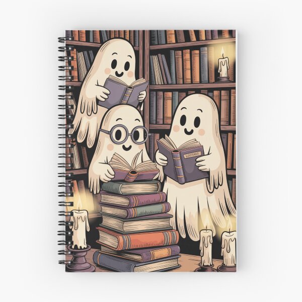 Item preview, Spooky Reading Society Retro Ghost Book Club designed and sold by Margot’s Creative World.
