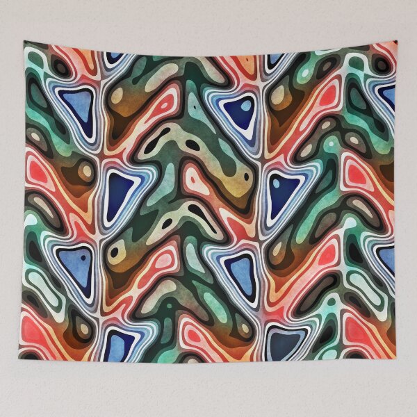 Item preview, Abstract Pattern of Colors And Texture designed and sold by Phil Perkins.