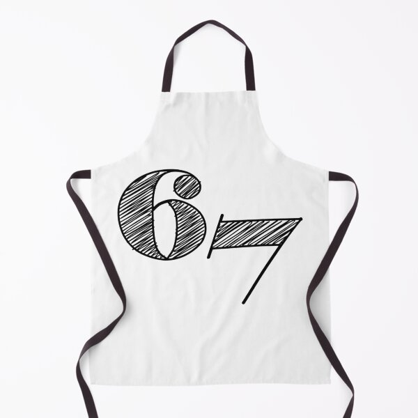 Item preview, Six-Seven Cartoon Numbers Design designed and sold by dcroffe.