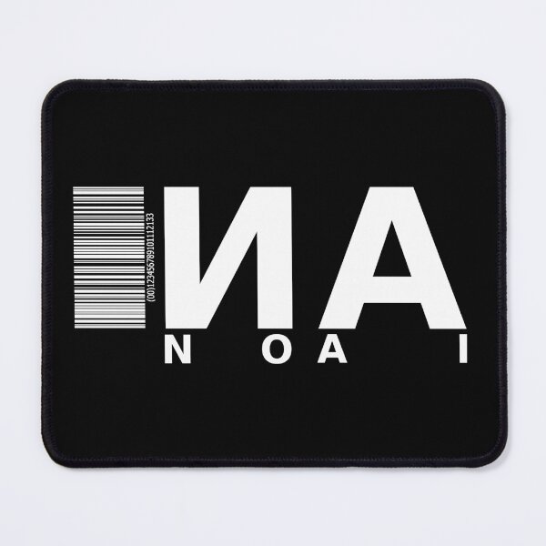 Item preview, NOAI BARCODE [white print] designed and sold by NOAI-art.