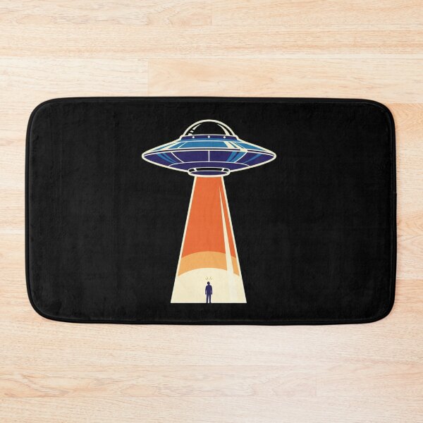 Item preview, Retro UFO Flying Saucer Vintage Alien Abduction Sci-Fi Sticker T-Shirt designed and sold by Design_Your_Day.