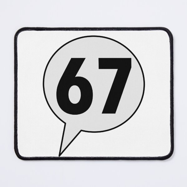 Item preview, Six-Seven Thought Bubble Numbers designed and sold by dcroffe.