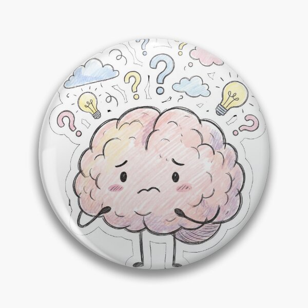 Item preview, Overthinking Brain designed and sold by hunteroflions.