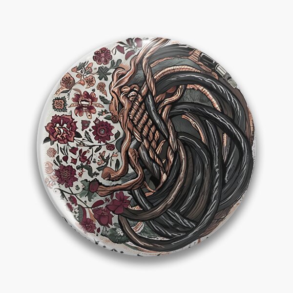 Item preview, Amplified Heritage Cybernetic Floral Sticker designed and sold by FrkiArt.