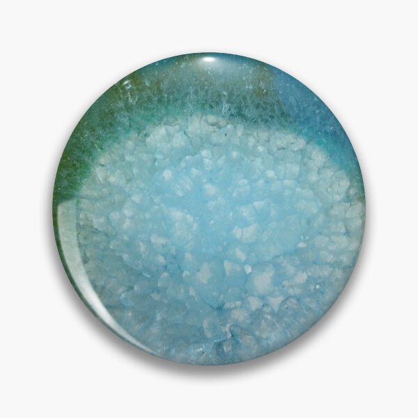 Item preview, Blue Agate Crystal Geode  designed and sold by capricedefille.