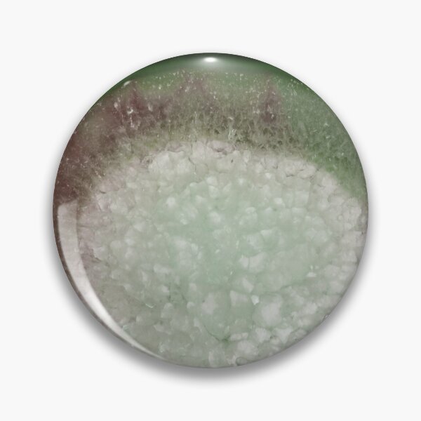 Item preview, Pink Green Agate Geode designed and sold by capricedefille.