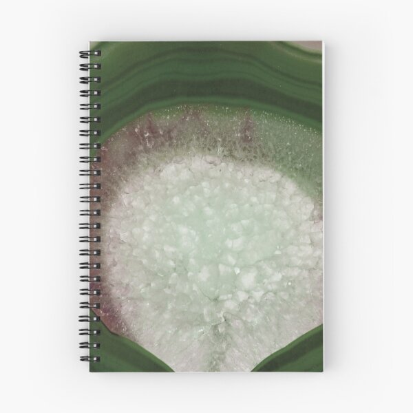 Item preview, Pink Green Agate Geode designed and sold by capricedefille.
