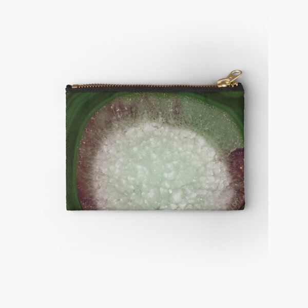 Item preview, Pink Green Agate Geode designed and sold by capricedefille.