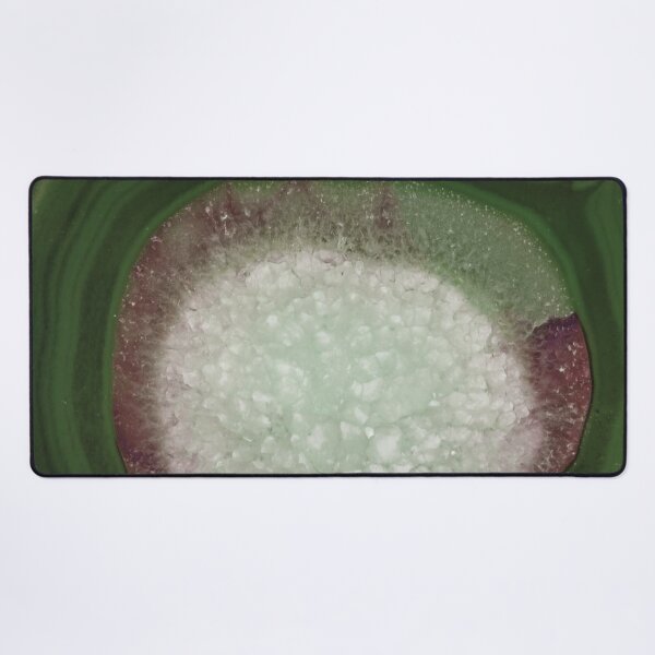 Item preview, Pink Green Agate Geode designed and sold by capricedefille.