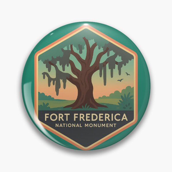 Item preview, Fort Frederica National Monument  designed and sold by Broken Antler Designs .