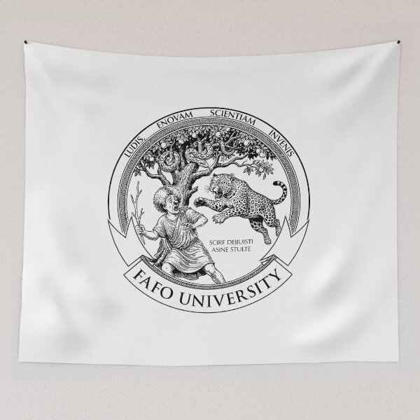 Item preview, Fuck Around and Find Out University designed and sold by CoverKinetics.