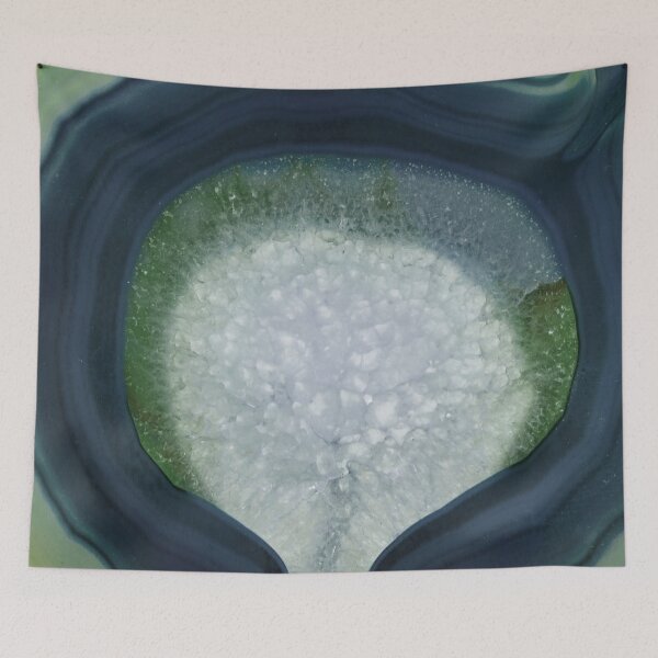 Item preview, Anthracite Green Agate Geode designed and sold by capricedefille.
