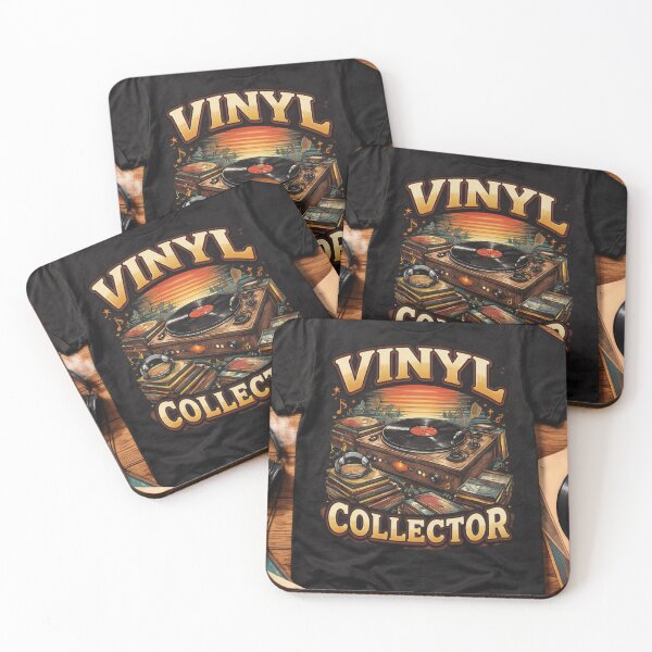 Item preview, Vinyl Collector - Retro Turntable Art fot Record Lovers designed and sold by CzipipitoStudio.