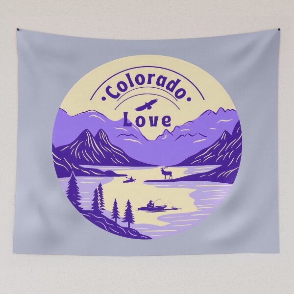 Item preview, Colorado Love, Purple &Yellow designed and sold by Nightshade Pixie Creations.