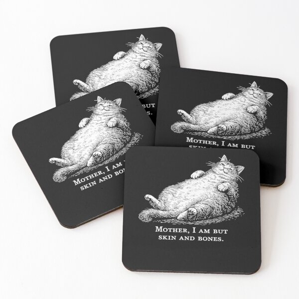 Item preview, Cat Mother I Am But Skin and Bones for Women Men Funny  designed and sold by IdealDo.