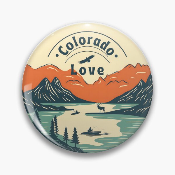 Item preview, Colorado Love, Green and Orange designed and sold by Nightshade Pixie Creations.