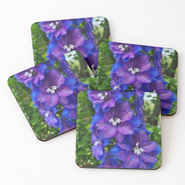 Item preview, Delphiniums of purple and blue. designed and sold by JenCulp.