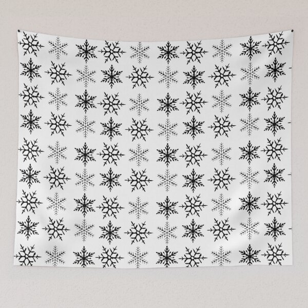 Item preview, Block Print Snowflakes  designed and sold by JayBugArt.