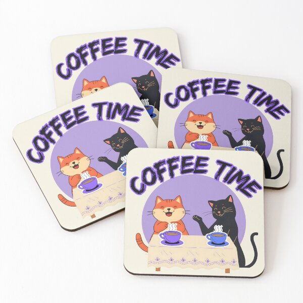 Item preview, Coffee Time, Purple designed and sold by Nightshade Pixie Creations.