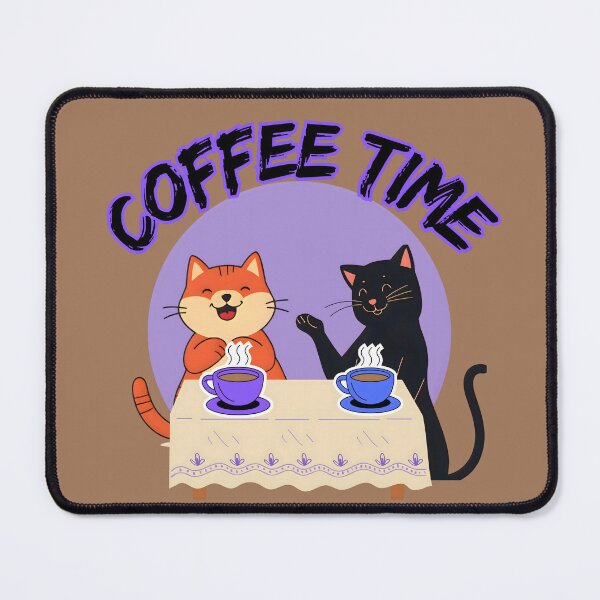 Item preview, Coffee Time, Purple designed and sold by Nightshade Pixie Creations.