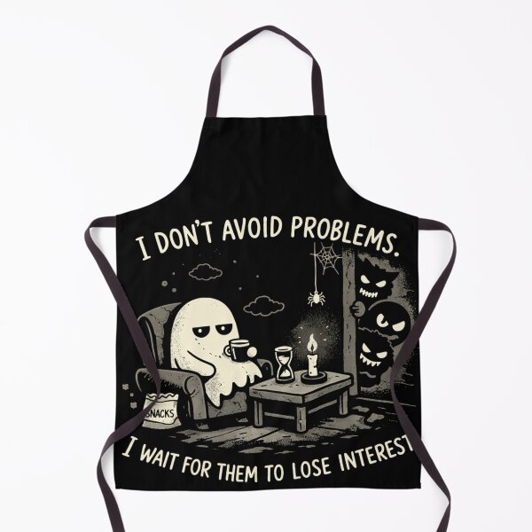 Item preview, Let It Linger – Cozy Ghost Avoidance Humor designed and sold by doodledat.