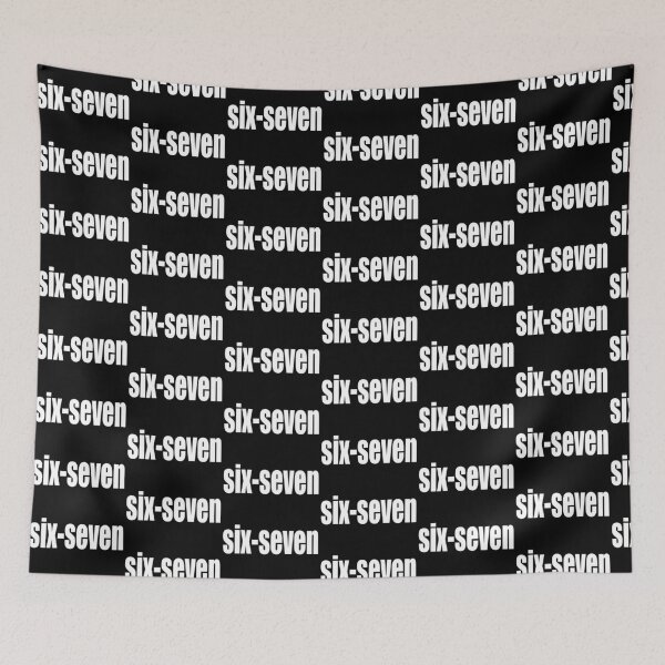 Item preview, Six-Seven White Letters designed and sold by dcroffe.