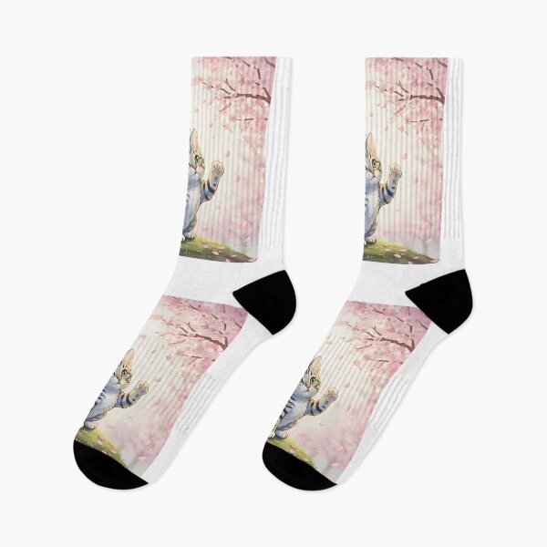 Item preview, Spring Blossoms – Kitten and Mouse designed and sold by HumTumMe.