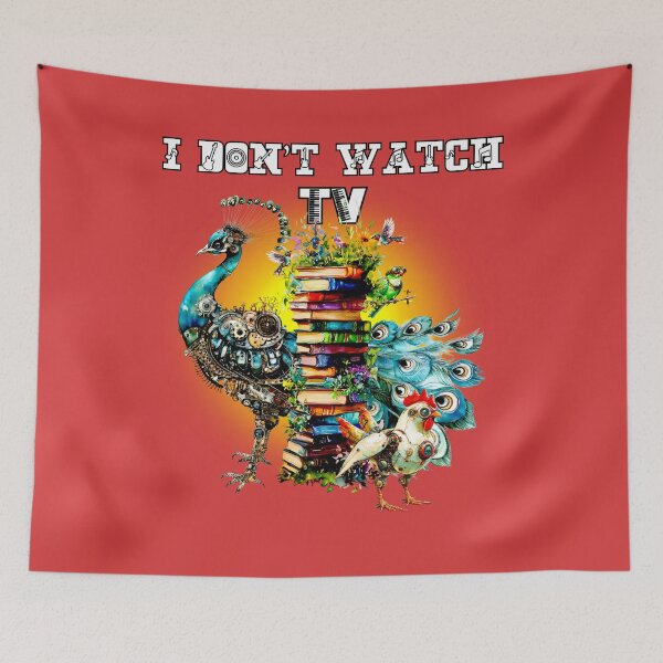Item preview, I Don’t Watch TV - Open Your Eyes designed and sold by Doodle-Bloom.