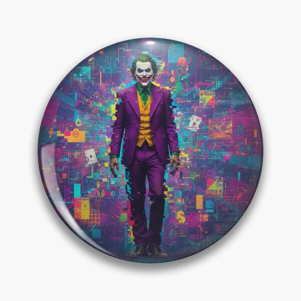 Item preview, Glitch Joker designed and sold by Half Brain Labs.
