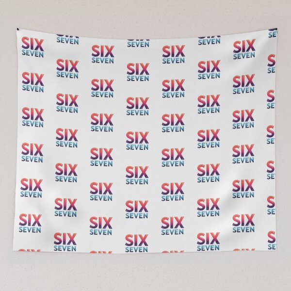 Item preview, Six-Seven in Colorful Words designed and sold by dcroffe.