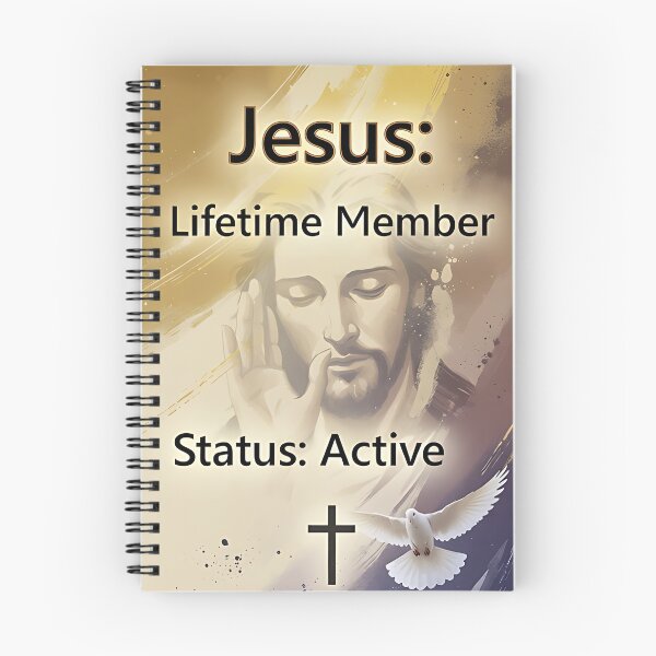 Item preview, Jesus: Lifetime Member Status: Active ( designed and sold by Ever-Shop.