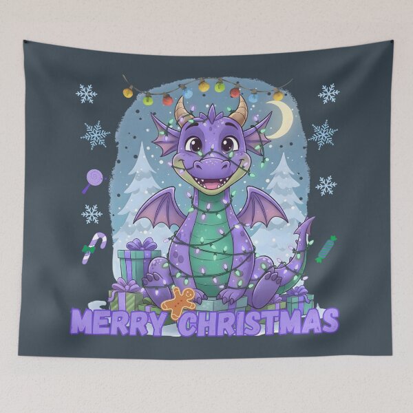 Item preview, Jolly Scales: A Winter Yuletide Wisp designed and sold by Nightshade Pixie Creations.