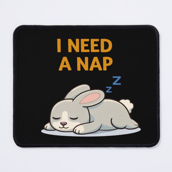 Item preview, I Need A Nap Sleepy Bunny designed and sold by Papier Atelier Art.