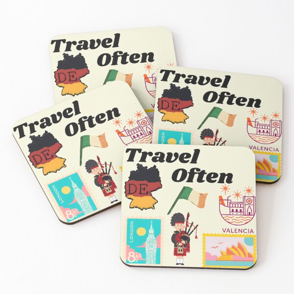 Item preview, Travel Often  designed and sold by Nightshade Pixie Creations.