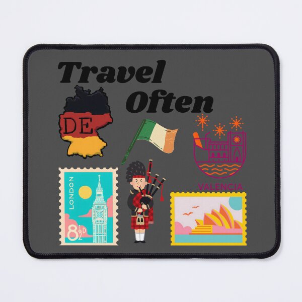 Item preview, Travel Often  designed and sold by Nightshade Pixie Creations.