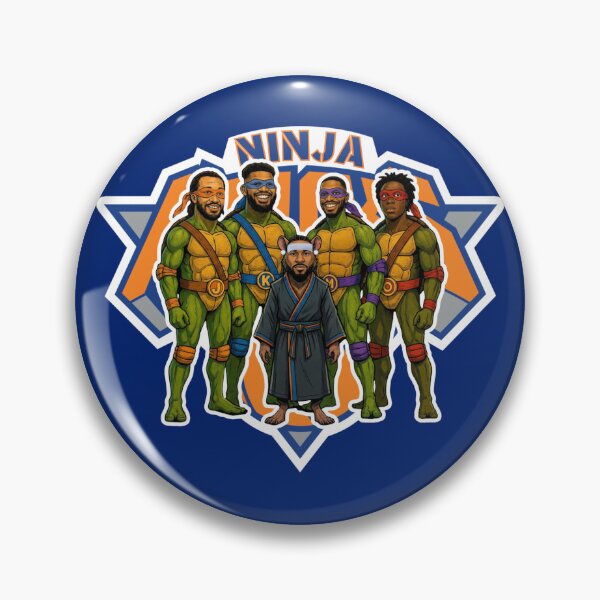 Item preview, New York Ninja Knicks Logo designed and sold by CrunchtimeNBA.