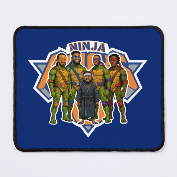 Item preview, New York Ninja Knicks Logo designed and sold by CrunchtimeNBA.