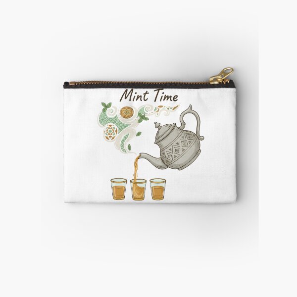 Item preview, Mint Time Moroccan Tea Illustration – Traditional Teapot & Mint Tea Art Design designed and sold by ZYNORAworld.