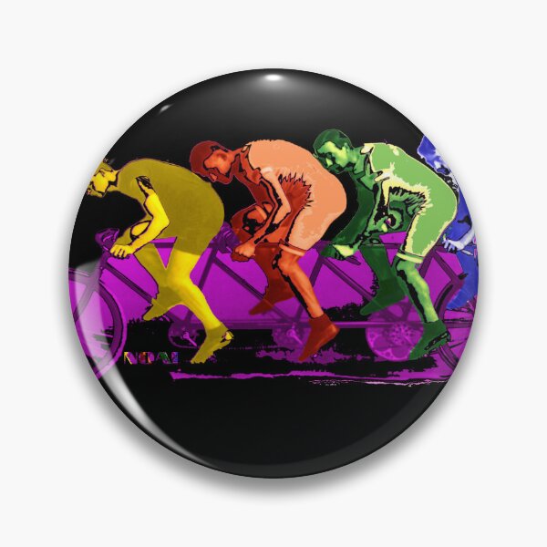 Item preview, Technicolor Cyclists designed and sold by NOAI-art.