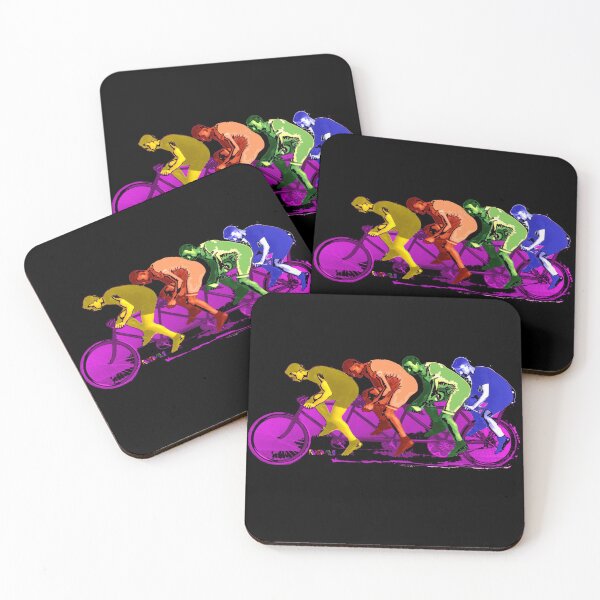 Item preview, Technicolor Cyclists designed and sold by NOAI-art.