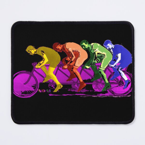 Item preview, Technicolor Cyclists designed and sold by NOAI-art.