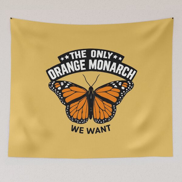 Item preview, The Only Monarch I Want Pro Democracy Anti Authoritarianism Women’s Anti MAGA designed and sold by Aesthetic-Avenue.