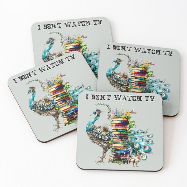 Item preview, I Don’t Watch TV - I Read, Think and Create designed and sold by Doodle-Bloom.