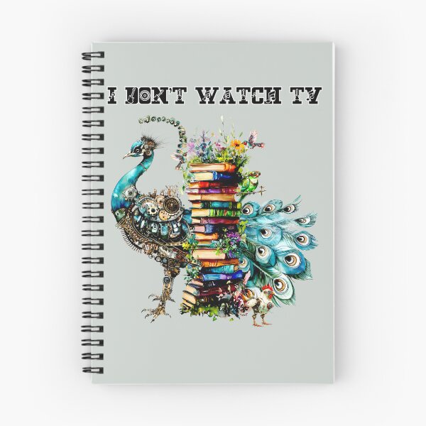Item preview, I Don’t Watch TV - I Read, Think and Create designed and sold by Doodle-Bloom.