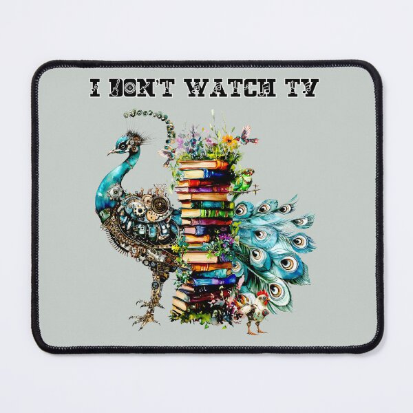 Item preview, I Don’t Watch TV - I Read, Think and Create designed and sold by Doodle-Bloom.