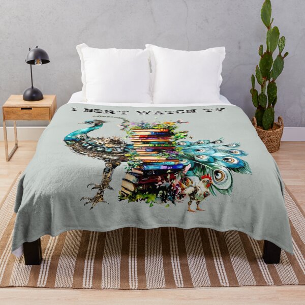 Item preview, I Don’t Watch TV - I Read, Think and Create designed and sold by Doodle-Bloom.