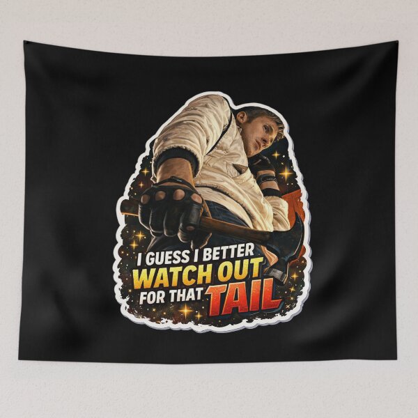 Item preview, Watch Out For That Tail -Ryan Gosling designed and sold by hesjustken.