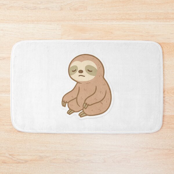 Item preview, Pastel Relaxed Sloth Sticker designed and sold by StickMint.