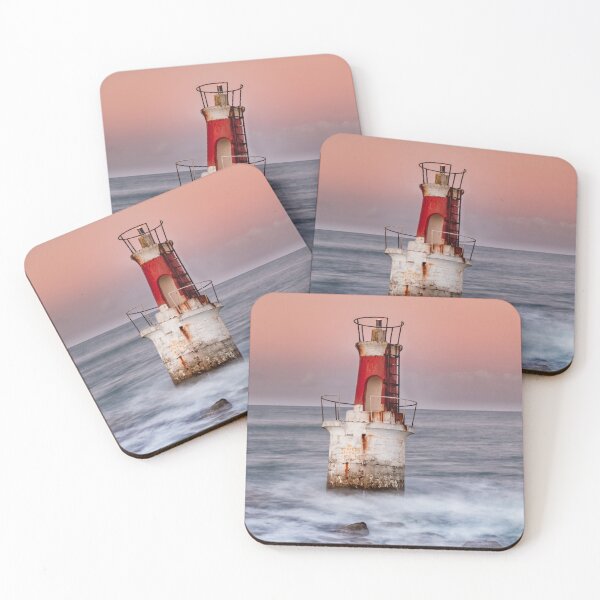Item preview, San Vicente Lighthouse at Sunset – Cantabrian Coast Wall Art designed and sold by DavidBuitragoCobo.